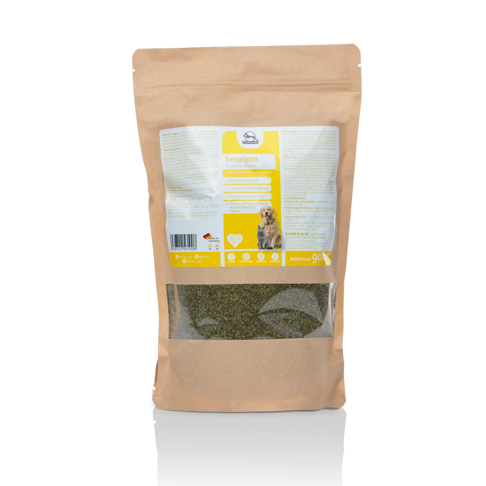 Fortan Seealgen: Einzelfutter - 900 g Beutel